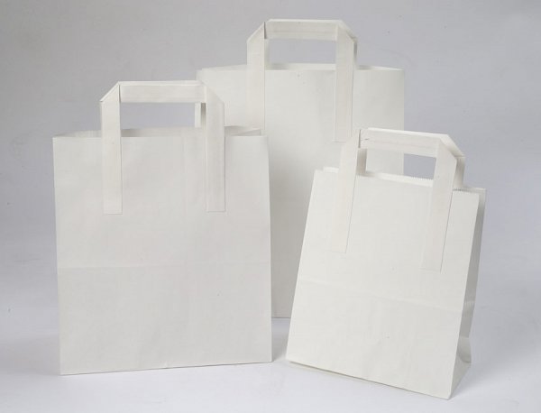 Flat Tape Handle Paper Bags